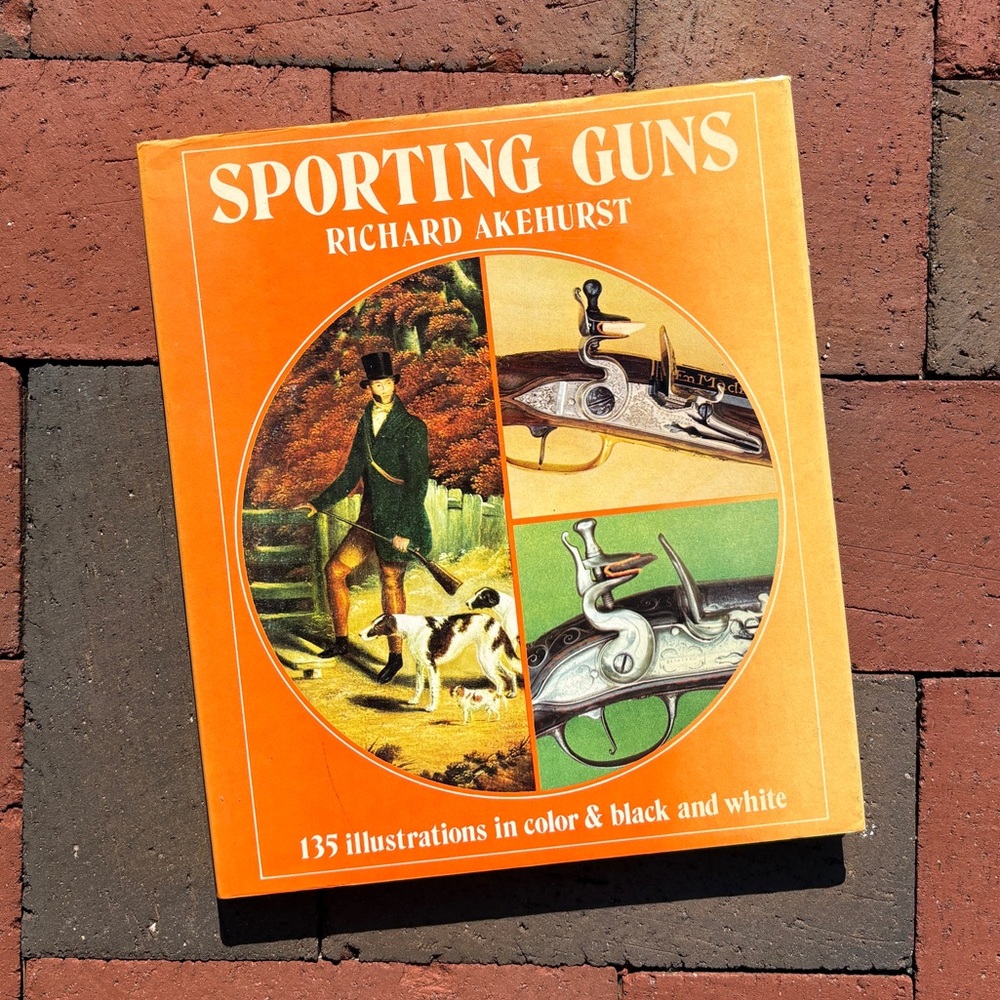 1972 Sporting Guns Hunting Dogs Rifle Firearms English Manor